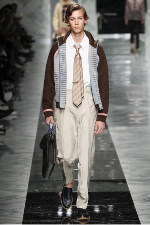 Checked sweatshirt, zdjęcie 2 Checked sweatshirt od Fendi
